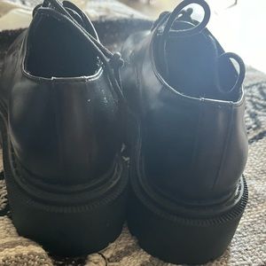 H&M chunky platform oxford shoes